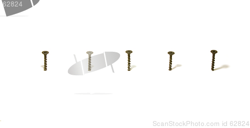 Image of Screws in Line