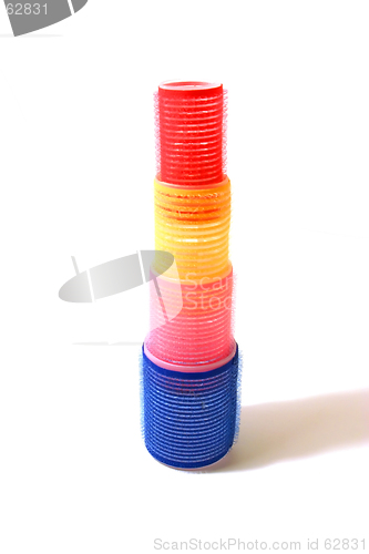 Image of Velcro Hair Curler Tower