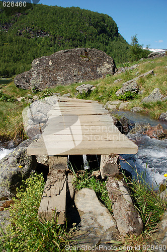 Image of wooden bridge