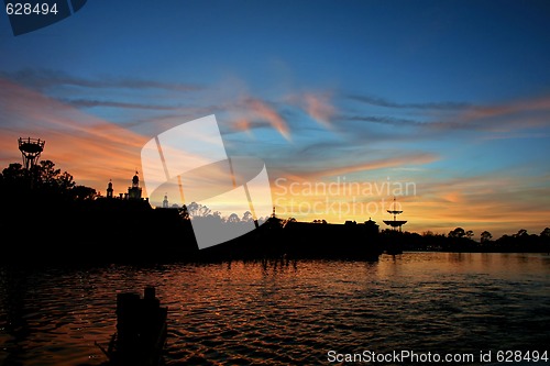 Image of Lake Sunset