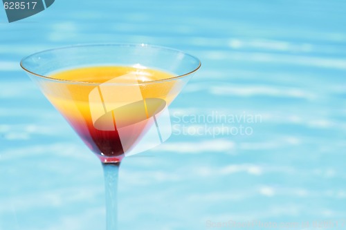 Image of Poolside Summer Cocktail