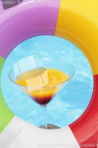 Image of Poolside Summer Cocktail