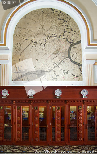 Image of Phone booths at Saigon Post office