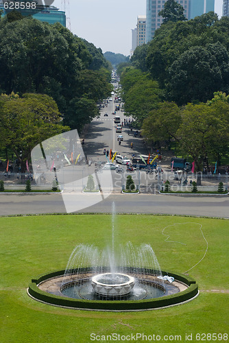 Image of Ho Chi Minh City street view