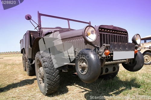 Image of Vintage Military Special Car