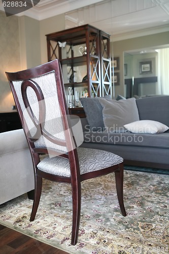 Image of interior with chair