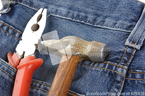 Image of Tools, Instrument, Pliers, Gavel