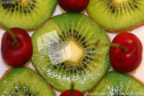 Image of Kiwi and Cherries