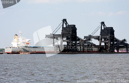 Image of Coal pier loading dock