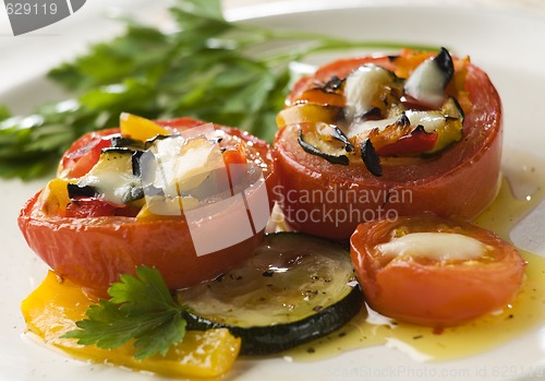 Image of Stuffed tomato