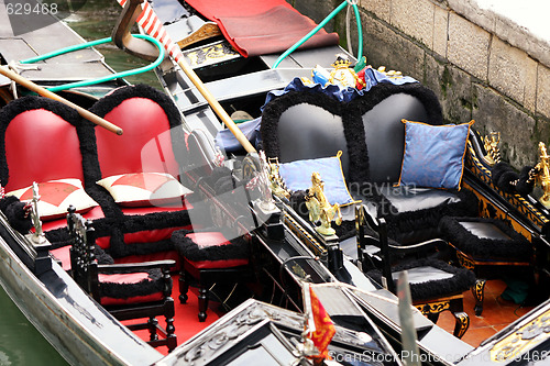 Image of Gondola in Venice, Italy