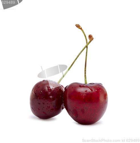 Image of ripe cherries