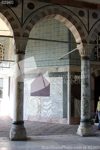 Image of Arches in the Topkapi Palace