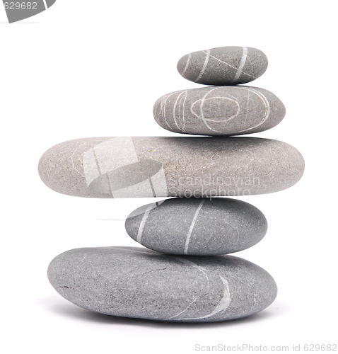 Image of balancing pebbles