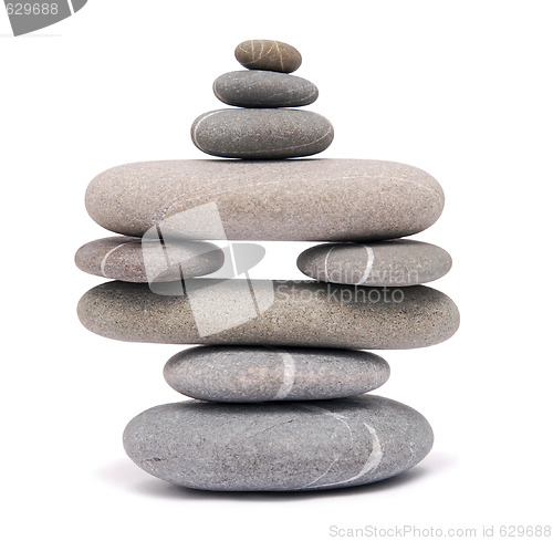 Image of balancing pebbles