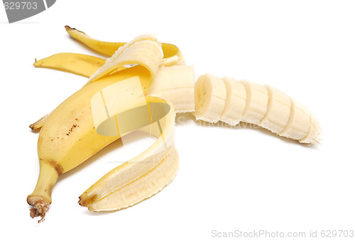 Image of sliced banana