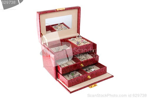 Image of Casket with jewelry