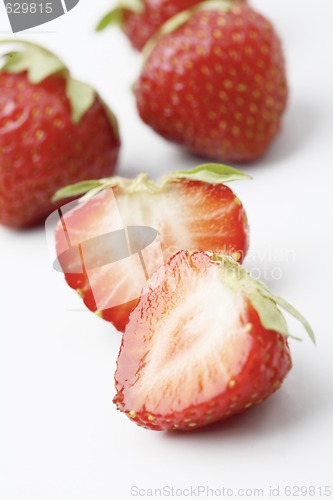 Image of Close-up of fresh strawberries.