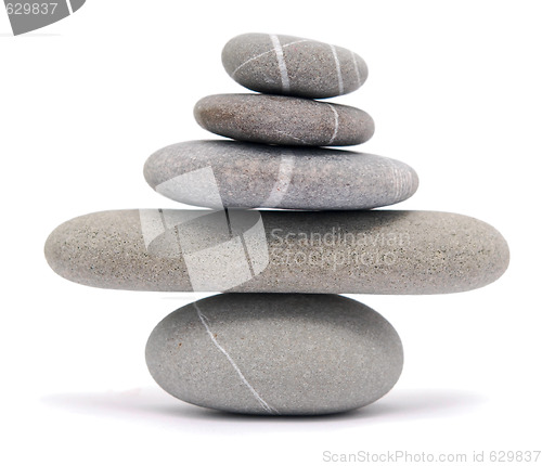 Image of balancing pebbles