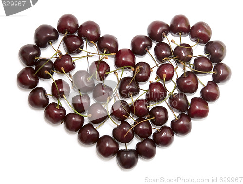 Image of cherry heart