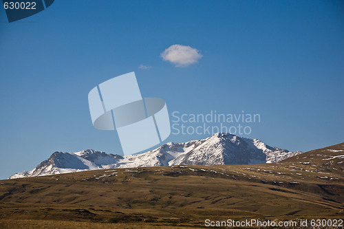 Image of Snow top and cloud