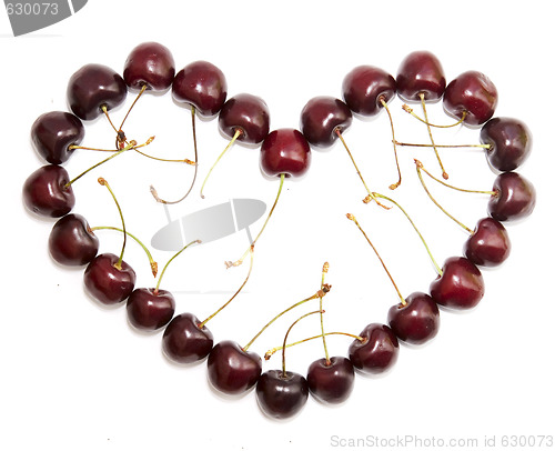 Image of cherry heart