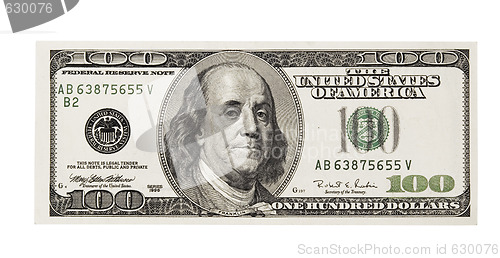 Image of onde hundred dollars