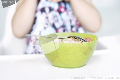 Image of Breakfast porridge bowl.