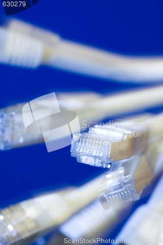 Image of network cables