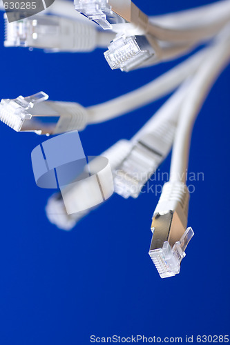 Image of network cables