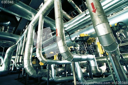 Image of interior of water treatment plant