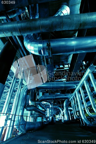 Image of interior of water treatment plant