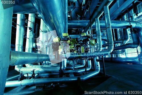 Image of interior of water treatment plant