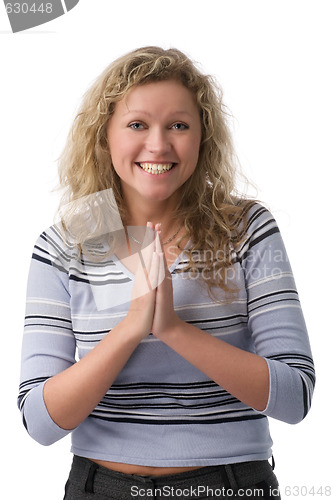 Image of happy young woman