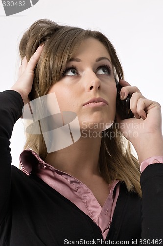 Image of surprised girl