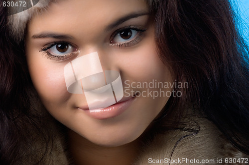 Image of young woman portrait
