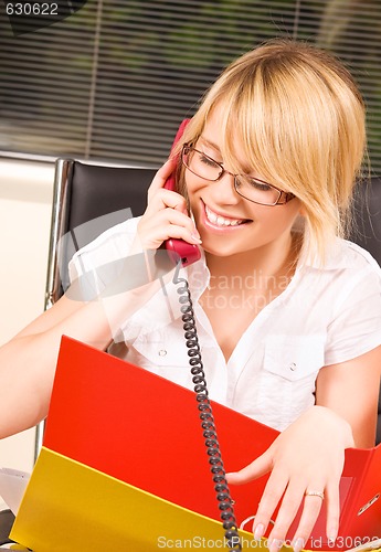 Image of office girl