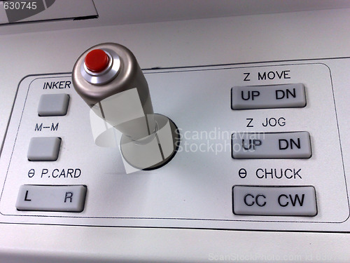 Image of The Joystick and control keys