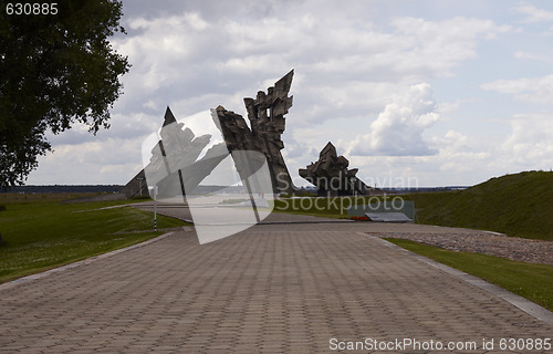 Image of Memorial-monument in Kaunas IX fort
