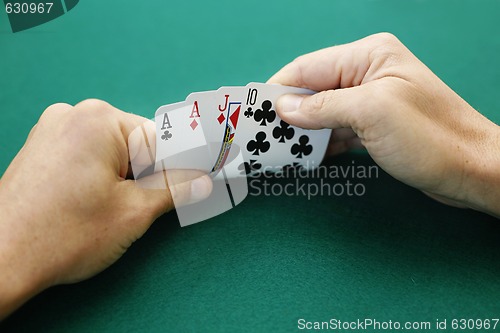 Image of Aces and Jack Ten Double Suited.
