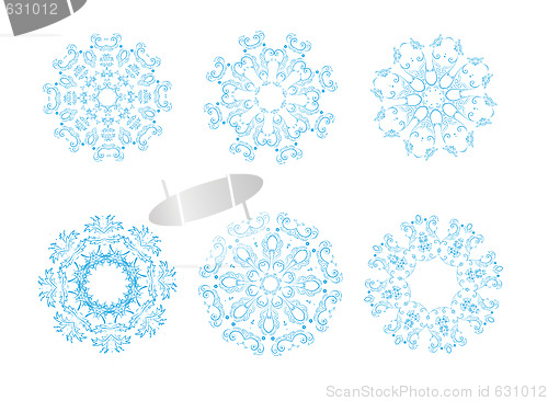 Image of snowflakes