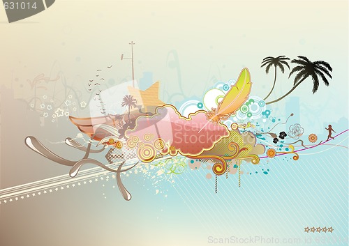 Image of abstract background