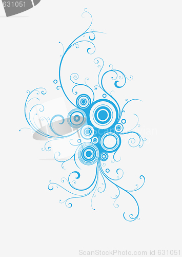 Image of floral elements