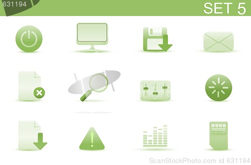 Image of web icons