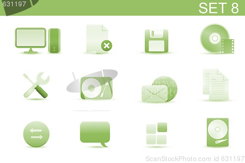 Image of web icons