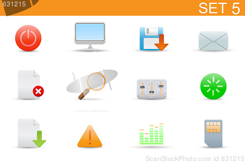 Image of web icons