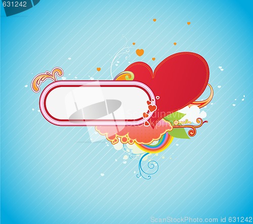 Image of shiny red heart