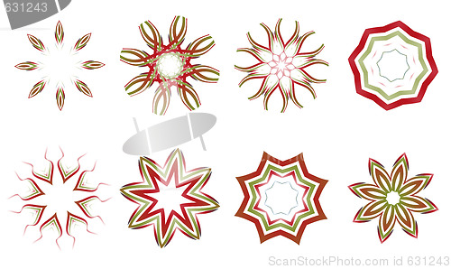 Image of floral and ornamental elements