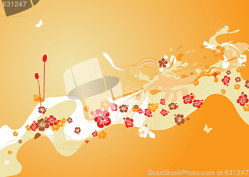 Image of  floral background