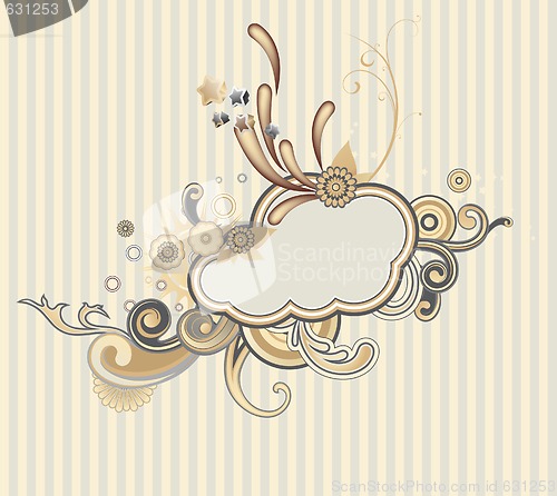 Image of floral frame